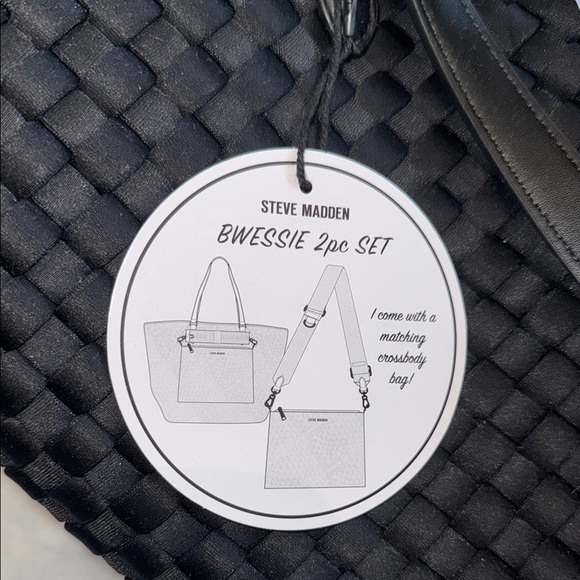 NWT Steve Madden Purse & Crossbody Bwessie 2 Piece Set DR141835 - Picture 9 of 9